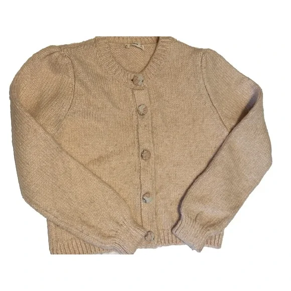 MNG Cardigan Sweater Button Front Cottage Fairy SZ Medium - Picture 1 of 7